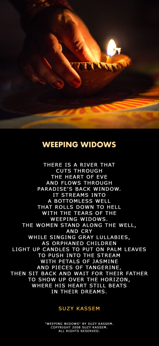 Weeping Widows - Suzy Kassem Poetry