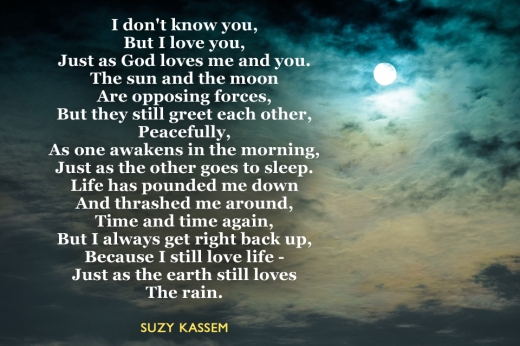 Endurance Poetry Suzy Kassem